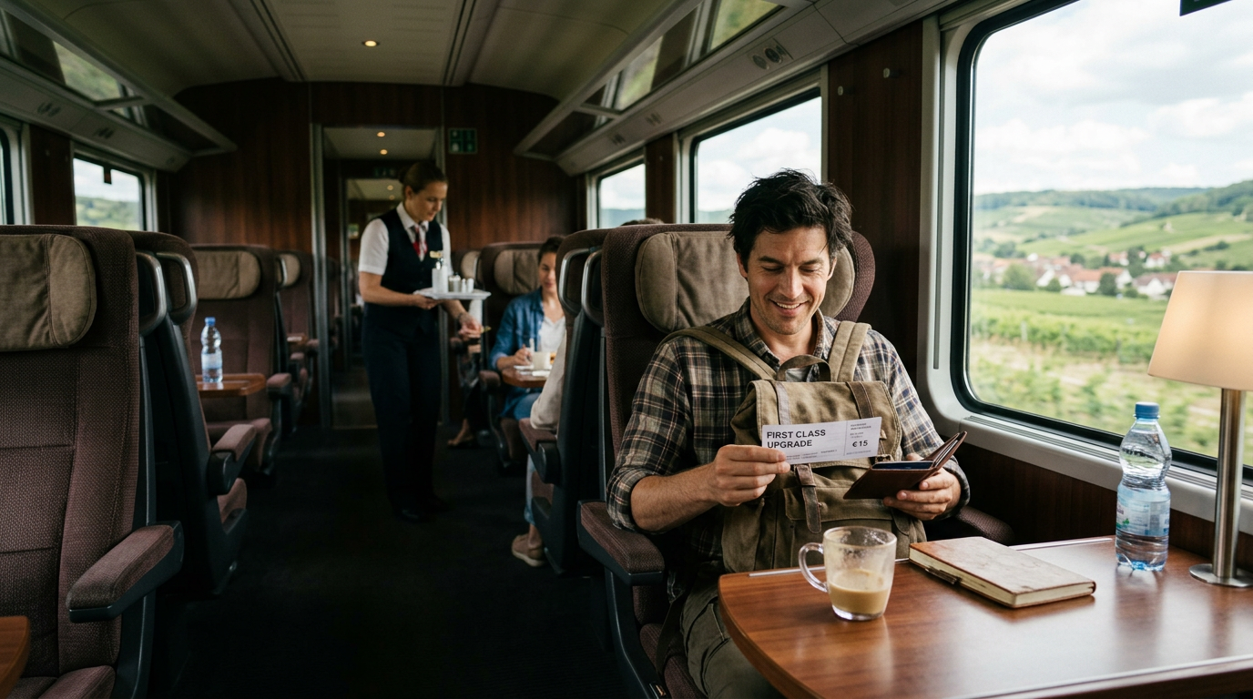 Photograph illustrating 2. First Class Upgrades Are Ridiculously