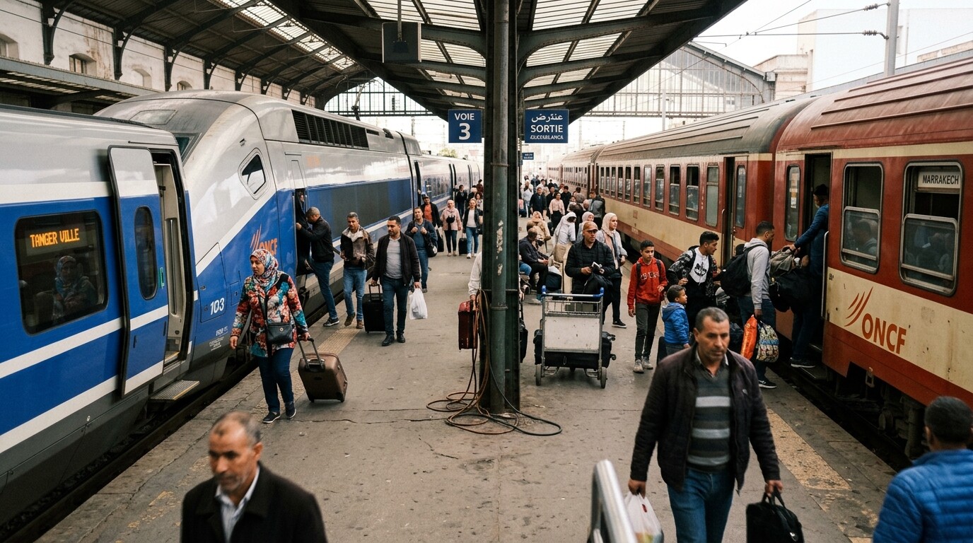 Photograph illustrating Al Boraq vs. Al Atlas: Choosing Your Tra