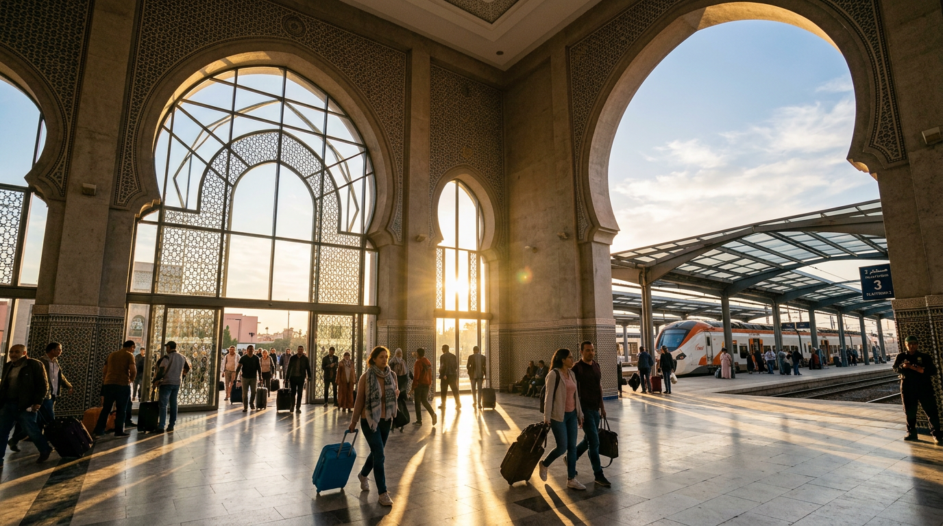 Marrakech Railway Station: 5 Tips to Skip Queues & Taxi Scams